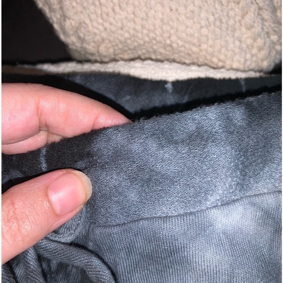 Black Cloud Tie Dye French Terry Sweatpants - Picture 9 of 13